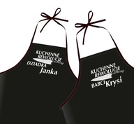 2 Hrubé zástery DARČEK babky dedka meno 2 Hrubé zástery DARČEK babky dedka meno