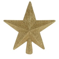 Zlatá hviezda Hrot na vianočný stromček, hviezda 19 cm