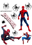Potlač cukrovej pasty torta SPIDER-MAN, veľká sada Potlač cukrovej pasty torta SPIDER-MAN, veľká sada