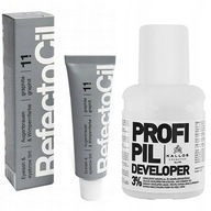 HENNA REFECTOCIL 1.1 GRAPHITE SADA OBOČIA + OXYDANT KYSLÍK