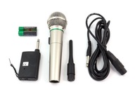 Káblový mikrofón alebo FM Jack pre párty karaoke