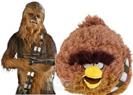 Veľký maskot Angry Birds Star Wars 21 cm Chewbacca
