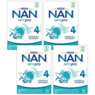 Nestlé NAN Optipro 4 MAXI SET 4x 650 g Nestlé NAN Optipro 4 MAXI SET 4x 650 g