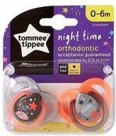 Nočné cumlíky Tommee Tippee žiariace planéty 0-6m Nočné cumlíky Tommee Tippee žiariace planéty 0-6m