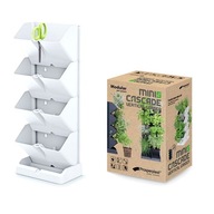 Kaskádový záhradný záhon so 4 črepníkmi SOLID Kaskádový záhradný záhon so 4 črepníkmi SOLID