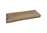 Opierkový vankúšový matrac na paletách záhradného nábytku