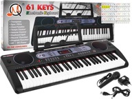 Veľký klávesový organ pre deti USB Bluetooth MP3