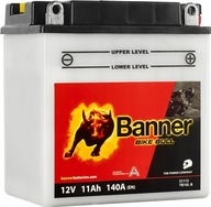 Batéria BANNER YB10L-B 12V 11Ah 140A ŚLĄSK Batéria BANNER YB10L-B 12V 11Ah 140A ŚLĄSK