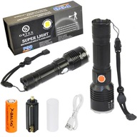 CREE XHP90 taktická LED baterka Searchlight 5 režimov 1000lm CREE XHP90 taktická LED baterka Searchlight 5 režimov 1000lm