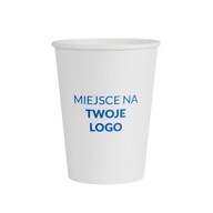 200ml papierové kelímky s vaším LOGOM - 1 farba