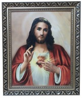 SVÄTÝ OBRAZ V ZLAtom RÁME 25x30 SRDCE JEŽIŠOVO SVÄTÝ OBRAZ V ZLAtom RÁME 25x30 SRDCE JEŽIŠOVO