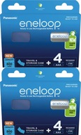 8 x ENELOOP AAA R3 800MAH BATÉRIE