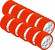 Veľká baliaca páska 48mm-50yd oranžová x 10