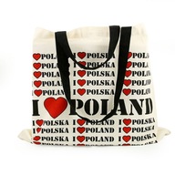 Plátená taška I LOVE POLAND Plátená taška I LOVE POLAND