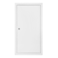 BIELE KOVOVÉ KONTROLNÉ DVERE 30x60 SO ZÁM BIELE KOVOVÉ KONTROLNÉ DVERE 30x60 SO ZÁM