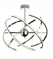 MODERNÉ CHROME LED STROPNÉ ZÁVISNÉ LAMPI MODERNÉ CHROME LED STROPNÉ ZÁVISNÉ LAMPI