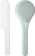 LUMA Speckles Mint kefa a hrebeň LUMA Speckles Mint kefa a hrebeň