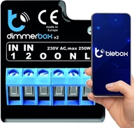 BLEBOX stmievač v2 - STMIEVAČ 230V BLEBOX stmievač v2 - STMIEVAČ 230V