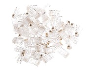 ZÁSTRČKOVÝ KONEKTOR PRE RJ-45 LAN KÁBLE UTP CAT 5e 100 ks. ZÁSTRČKOVÝ KONEKTOR PRE RJ-45 LAN KÁBLE UTP CAT 5e 100 ks.