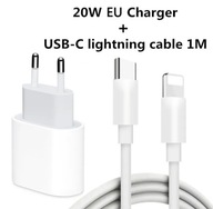 RÝCHLA USB-C NABÍJAČKA 20W + 1M KÁBEL PRE IPHONE RÝCHLA USB-C NABÍJAČKA 20W + 1M KÁBEL PRE IPHONE