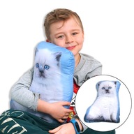 POĽSKÝ DEKORATÍVNY VANKÚŠ, TVAR, Kitty Cat POĽSKÝ DEKORATÍVNY VANKÚŠ, TVAR, Kitty Cat