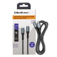 Qoltec USB 2.0 kábel typu C USB 2.0 typ C 100W QC 3.0 Qoltec USB 2.0 kábel typu C USB 2.0 typ C 100W QC 3.0