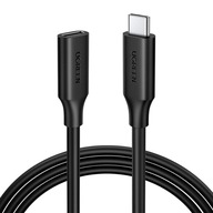 UGREEN KÁBEL PREdlžovací kábel USB C / USB C QC PD 4K 60Hz 100W 1m UGREEN KÁBEL PREdlžovací kábel USB C / USB C QC PD 4K 60Hz 100W 1m