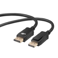 Kábel DisplayPort 3 m. M/M čierny
