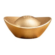 1 ks Zlatý ingot Ornament Socha zo zlatého ingotu 1 ks Zlatý ingot Ornament Socha zo zlatého ingotu