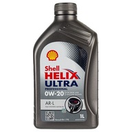 Syntetický motorový olej SHELL HELIX ULTRA AR-L 0W20 1L C5, RN17FE