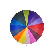 Veľký XXL dáždnik RAINBOW RAINBOW 16 drôtov Vlákno Veľký XXL dáždnik RAINBOW RAINBOW 16 drôtov Vlákno