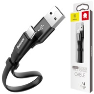 Krátky plochý kábel USB-C pre Android Auto | 23 cm Krátky plochý kábel USB-C pre Android Auto | 23 cm