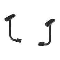 IKEA FLINTAN Podrúčky na stoličky čierne IKEA FLINTAN Podrúčky na stoličky čierne