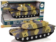 VOJENSKÝ TANK SO ZVUKOM 1:16 CAMO HNEDÁ VOJENSKÝ TANK SO ZVUKOM 1:16 CAMO HNEDÁ