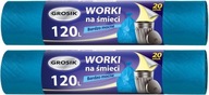 Grosik VRECIA NA ODPAD 120L VELMI PEVNE 20ks x2 Grosik VRECIA NA ODPAD 120L VELMI PEVNE 20ks x2