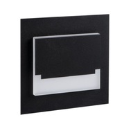 Dekoratívne svietidlo na schody Black LED SABIK Dekoratívne svietidlo na schody Black LED SABIK