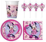 Súprava myšička Minnie, šálky, taniere, obrúsky Súprava myšička Minnie, šálky, taniere, obrúsky
