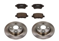 PADS zadné disky OPEL ASTRA G H MERIVA 4 skrutky