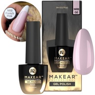 Makear Nude Rubber Base NRB02 French Pink gumená báza na nechty 8ml Makear Nude Rubber Base NRB02 French Pink gumená báza na nechty 8ml