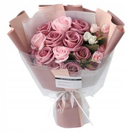 Rose Kytica Mydlo Kvetinová krabička Narodeninové umenie Rose Kytica Mydlo Kvetinová krabička Narodeninové umenie