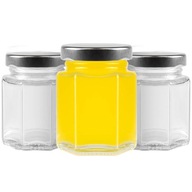 12x 110ml ŠESTHRANNÁ dóza na medové korenie 12x 110ml ŠESTHRANNÁ dóza na medové korenie