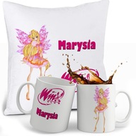 WINX CLUB SET HRNČEK + VANKÚŠ + MENO