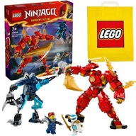 LEGO NINJAGO 71808 Kaia's Posable Mech Fire Element Robot + darčeková taška LEGO NINJAGO 71808 Kaia's Posable Mech Fire Element Robot + darčeková taška
