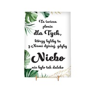 Nápis "Táto sviečka horí" vyrobený z PVC MD19 Nápis "Táto sviečka horí" vyrobený z PVC MD19