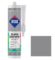 Sanitárny silikón Silton S 136 strieborný ATLAS Sanitárny silikón Silton S 136 strieborný ATLAS