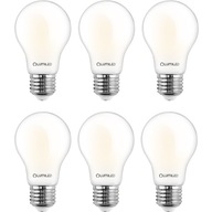6x E27 A60 LED žiarovka 11W = 100W 3000K vlákno