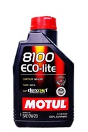 Motul 8100 Eco-Lite syntetický olej 1 l 0W-20