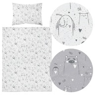 MAYA MOO Detské bavlnené obliečky 100x135 2 kusy do post MAYA MOO Detské bavlnené obliečky 100x135 2 kusy do post