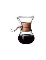 Sklenený kávovar 400ML + FILTRE KH-1638