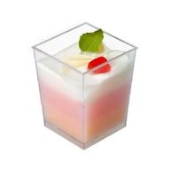 Štvorcový pohár plastové poháre 170 ml/25 ks Štvorcový pohár plastové poháre 170 ml/25 ks
